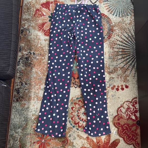 So. Polka Dot Fleece Womens Pajama Pants XS - Picture 5 of 5